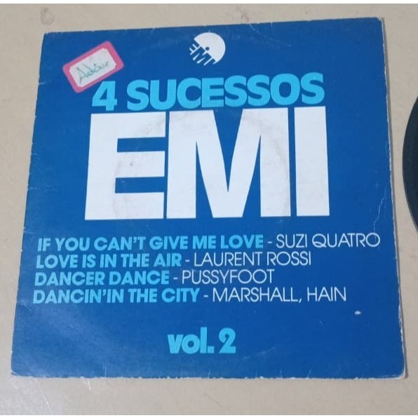 Disco de Vinil Compacto 4 Sucessos Vol. II, EMI, 1978