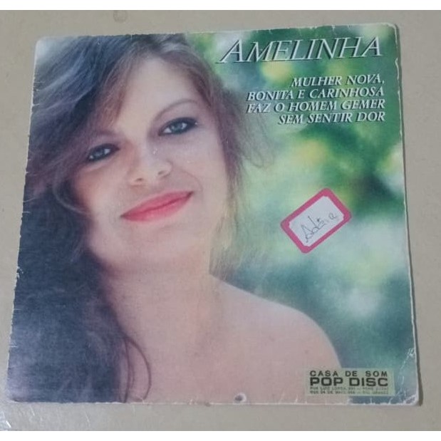 Disco de Vinil Compacto Amélinha Discos CBS, 1982
