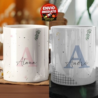 Caneca Personalizada com Nome Presente Criativo e Exclusivo Cerâmica 325ml em Oferta na Shopee