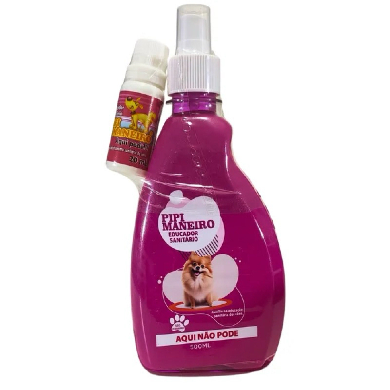 Kit Educador Pet Xixi Pode + Xixi Não Pode | Adestramento Eficaz para Cães e Gatos