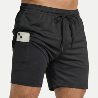 Short 2 em 1 Masculino Dry Fit Compressão Academia Corrida Treino Anti Odor em Oferta na Shopee