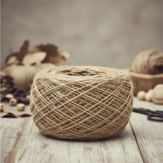 Fio De Juta Natural Para Artesanatos Presentes Lacinhos Em Tag Kraft Lembrancinhas em Oferta na Shopee