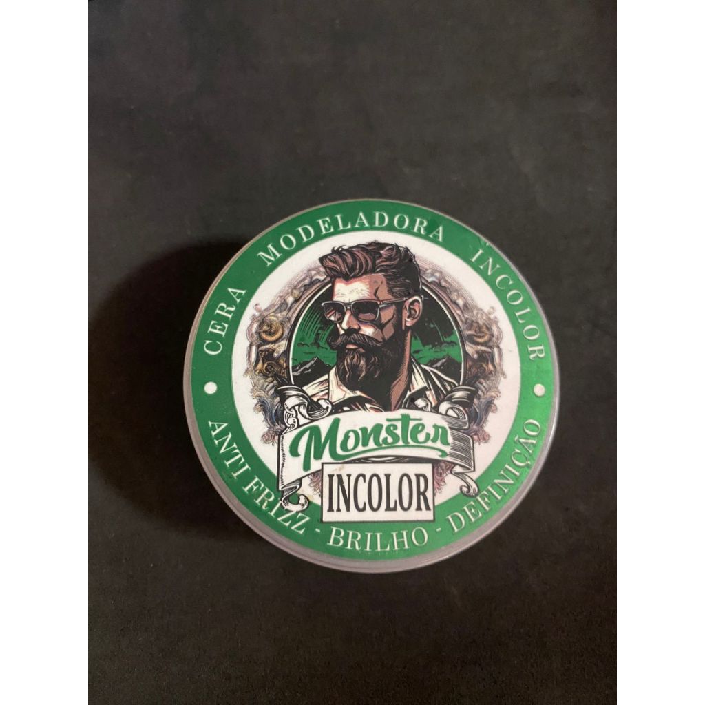 Pomada Modeladora Bárbaros Incolor 150g – Fixação Forte e Acabamento Natural