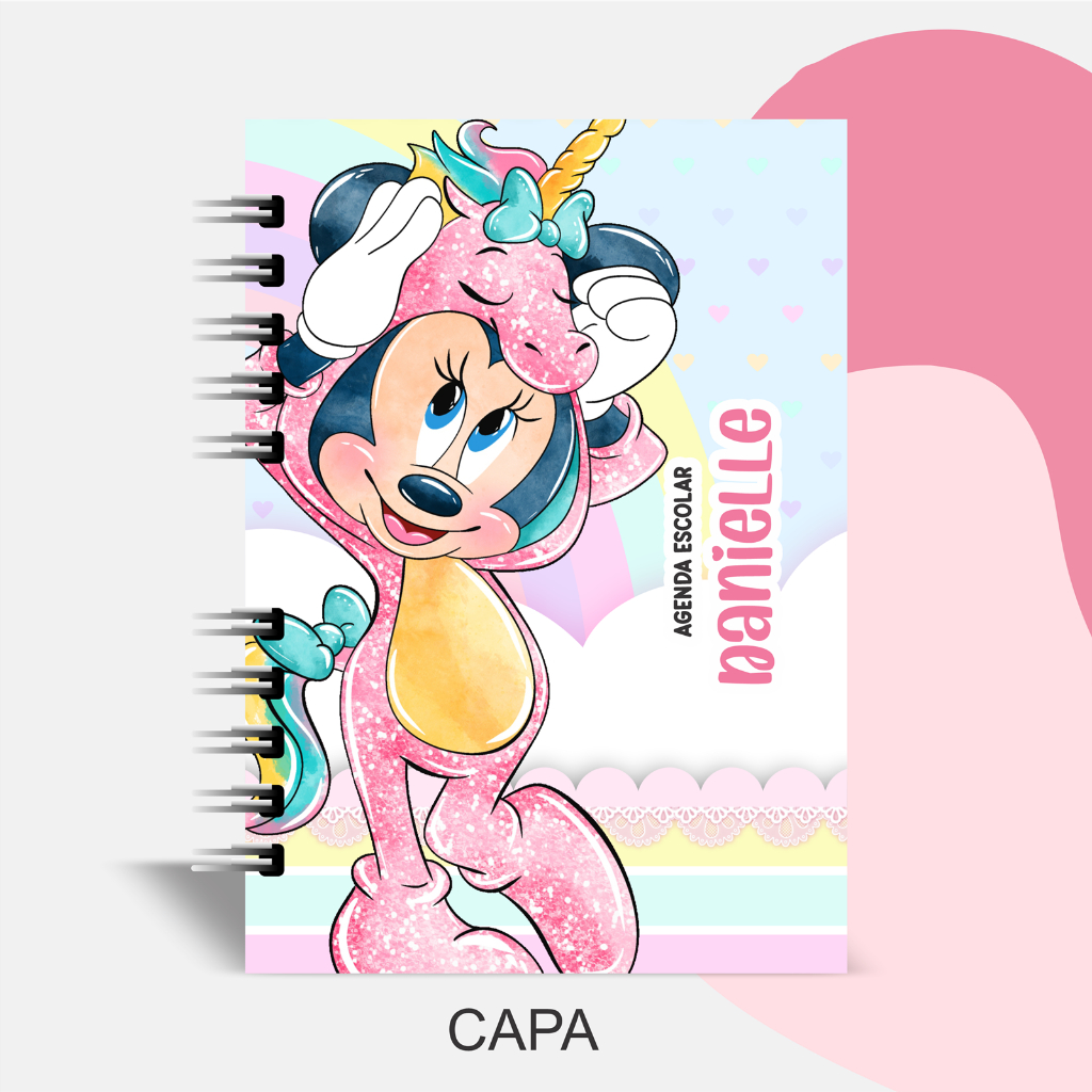 Agenda Escolar Infantil Minnie: Onde Comprar | BuscaProdutos