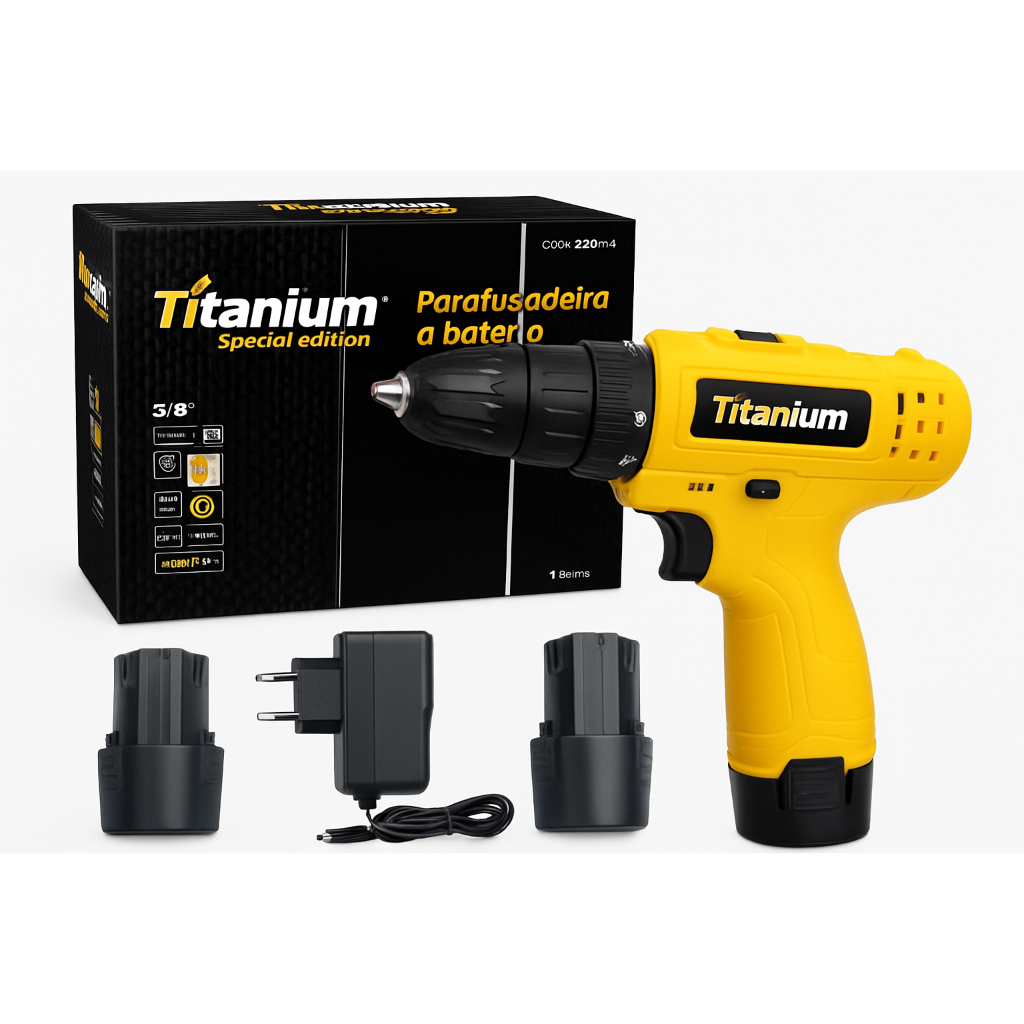 O que é Parafusadeira Furadeira Titanium 12v? Guia e Onde Comprar | BuscaProdutos