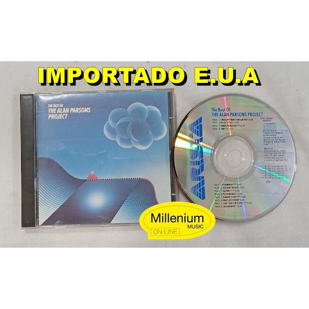 CD The Alan Parsons Project  The Best Of The Alan Parsons Project 1983 Importado E.U.A Original Gravadora Ótimo Estado