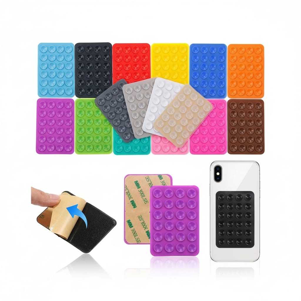 Kit Ventosas Celular Suporte Silicone Premium Capinha para Superfícies Lisas em Oferta na Shopee