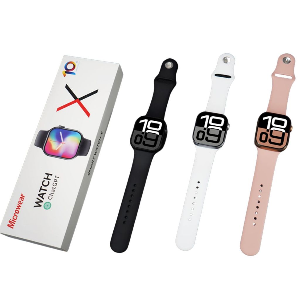 Relógio Smartwatch Watch 10 W10 46mm Microwear Série 10 Amoled Ip68 Chat Gpt 1gb