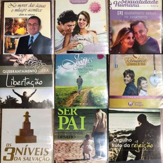 DVD - Coleção de DVDs Gospel – Shows e Pregações (Usados, em ótimo estado)