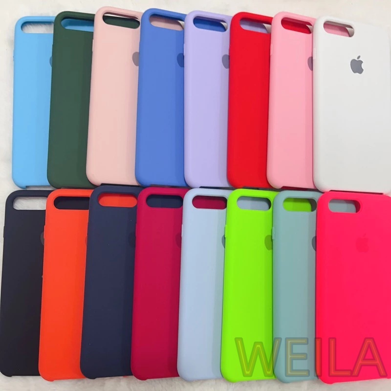 Capa Capinha Case Para iPhone 7PLUS e 8PLUS - Silicone e Interior Aveludado Super Premium em Oferta na Shopee