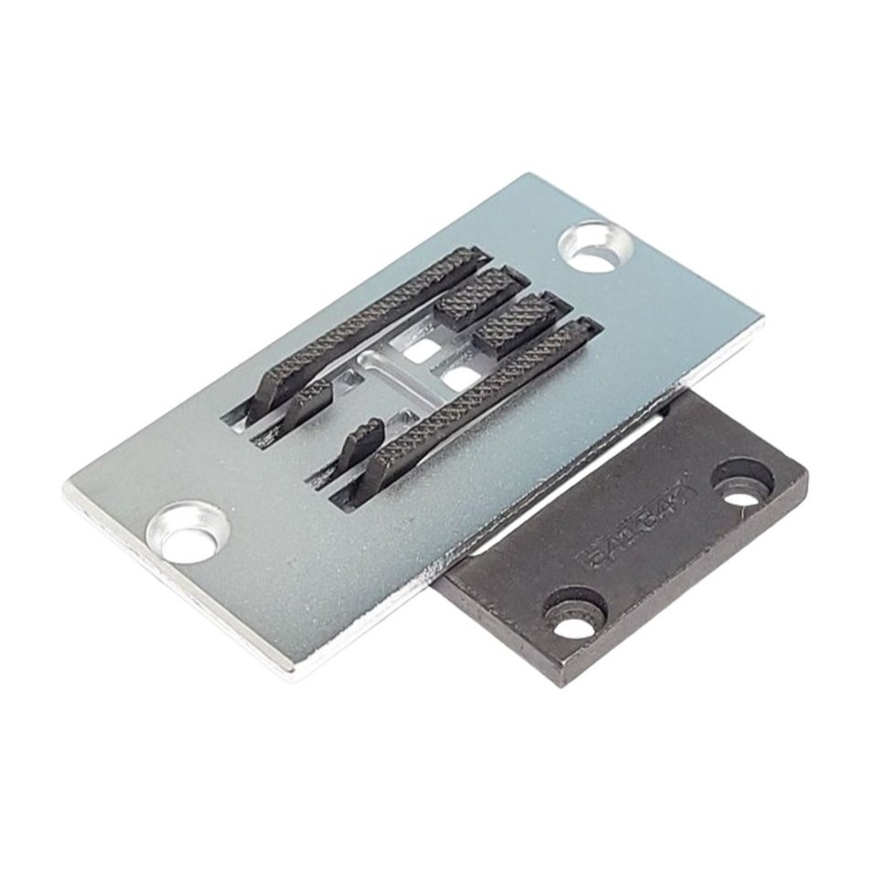 Chapa e Dente Recartilhado Zig Zag 20U Industrial 2 Peças