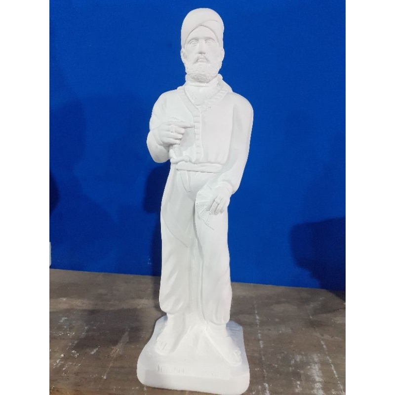 Imagem Cigano Ramiro 44cm em gesso cru
