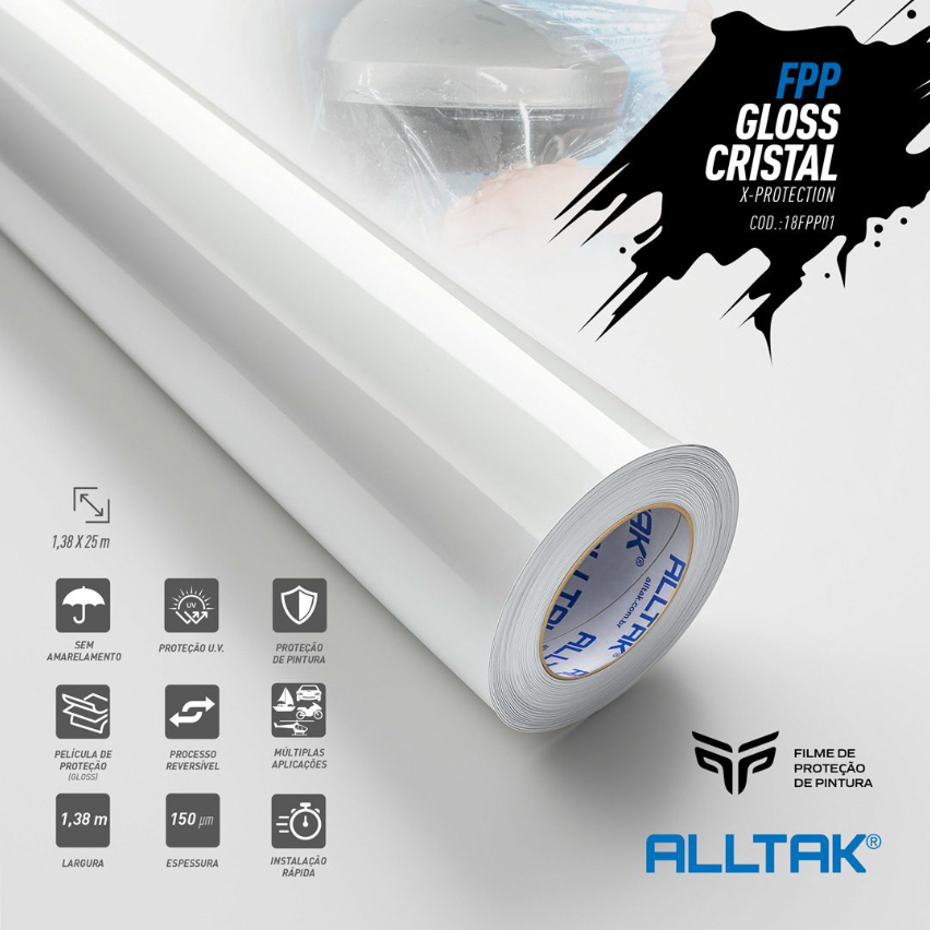 Adesivo Transparente Proteção PPF PVC Alltak - veiculos, moveis -Flexível e Moldável em Oferta na Shopee
