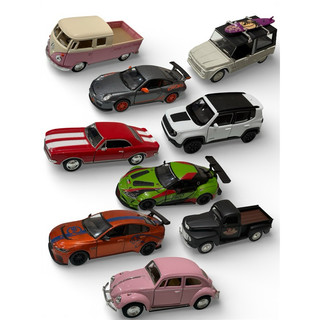 Carrinhos em miniatura escala 1:32 / Carrinho fusca / Carrinho Kombi / Carrinhos diversos / Carrinhos para colecionar