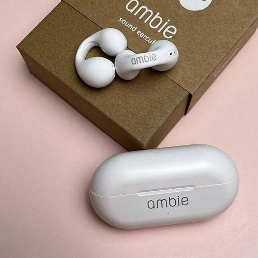 Fone De Ouvido Ambie Sound Earcuffs Condução De Ossos Sem Fio Bluetooth Auriculares TWS Earbuds