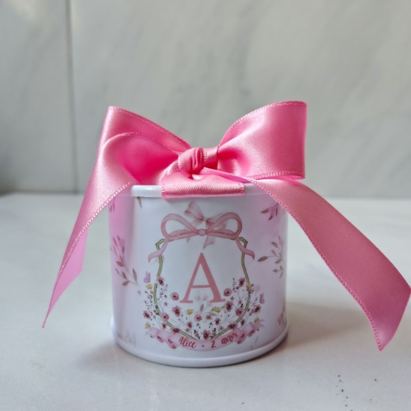 Kit mini tubolatas personalizadas 5x6 - chá de bebê, chá revelação, lembrancinhas maternidade, batizado, aniversário l