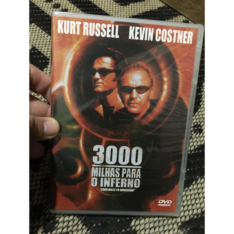 DVD 3000 milhas para o inferno- Kevin Costner