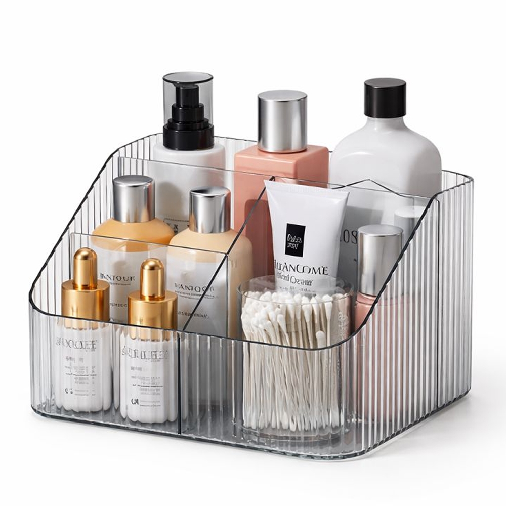 Organizador em Acrílico - Maquiagem, Porta Canetas, Lápis - Porta Maquiagem, Cosméticos, Bijuterias