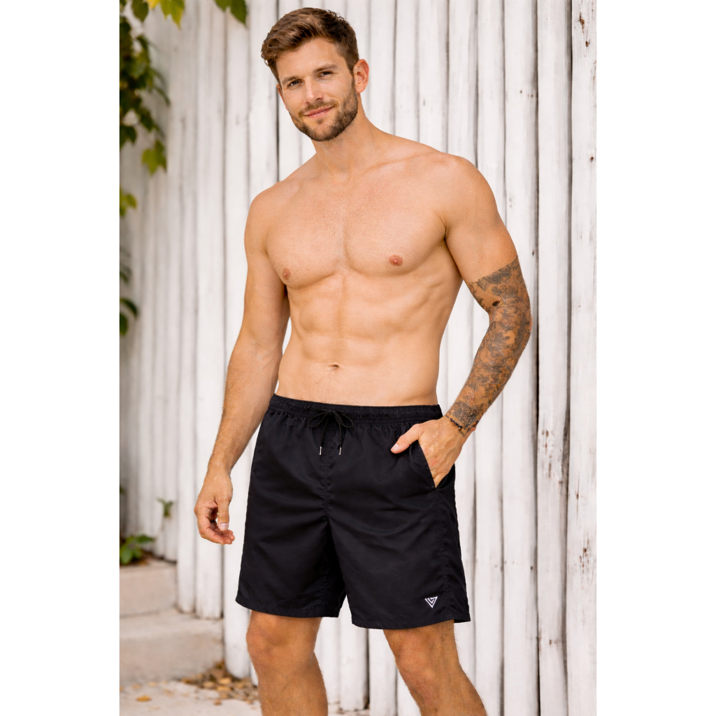 Short Masculino De Praia Mauricinho Casual Estiloso em Oferta na Shopee