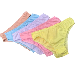 Kit Calcinhas de algodão tanga senhora feminina