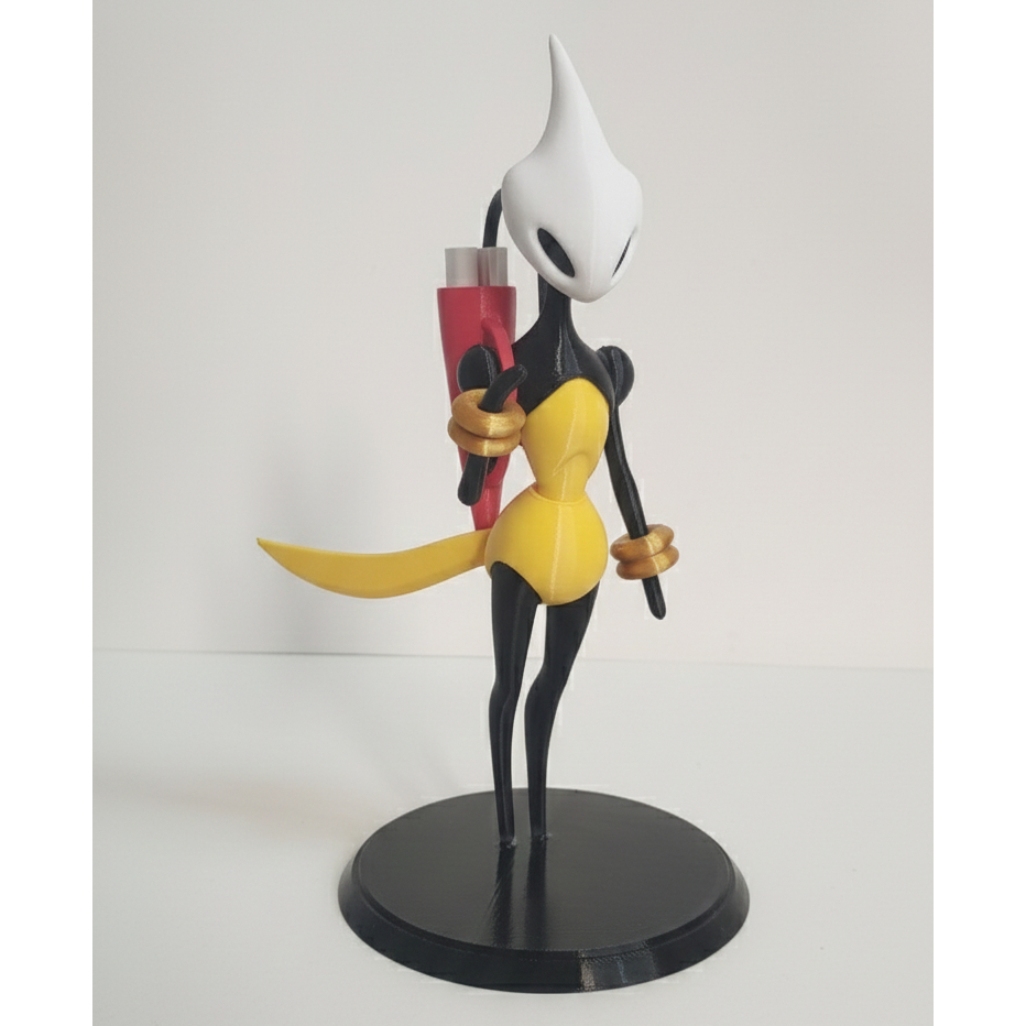 Shakra hollow knight silksong estatua boneco action figure alta qualidade