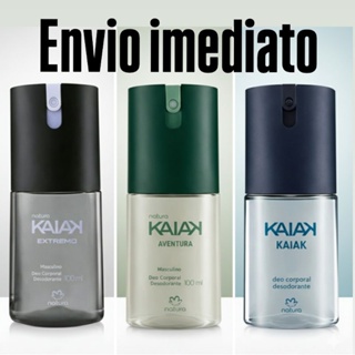 Deo Corporal Natura Kaiak Masculino E Feminino Várias Fragrâncias Envio Imediato Validade Longa em Oferta na Shopee