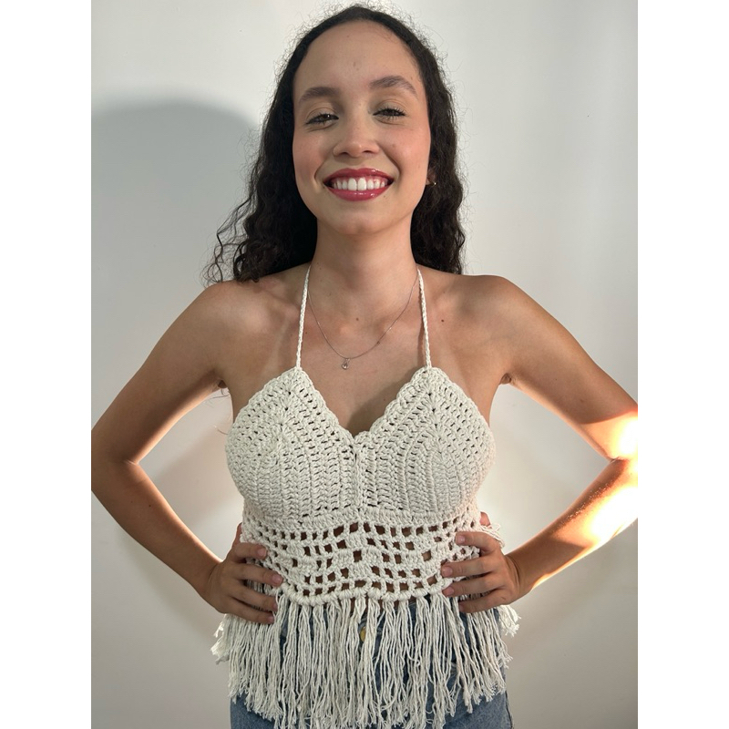 O que é Cropped com Franja? Guia e Onde Comprar | BuscaProdutos