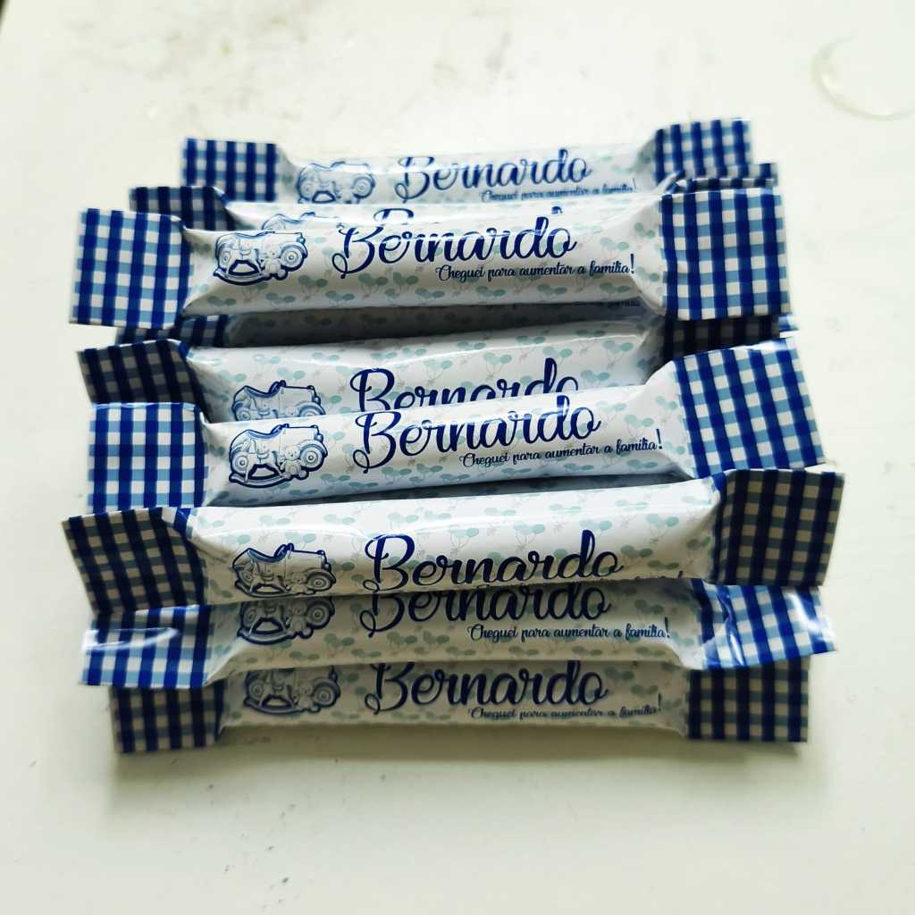JUJUBA PERSONALIZADAS LEMBRANCINHA MATERNIDADE - CHA REVELAÇAO - CHA DE BEBE E ANIVERSARIO - COM TAG DE AGRADECIMENTO