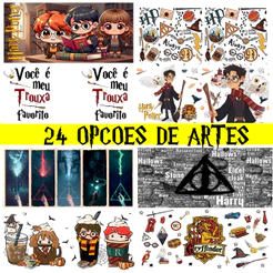 Artes Impressas Harry Potter | Imagens prontas para estampar suas Canecas | Sublimação | Personalizada | Pack 1