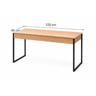 Mesa Escrivaninha 120cm Para Escritório Computador Sala Quarto em Oferta na Shopee