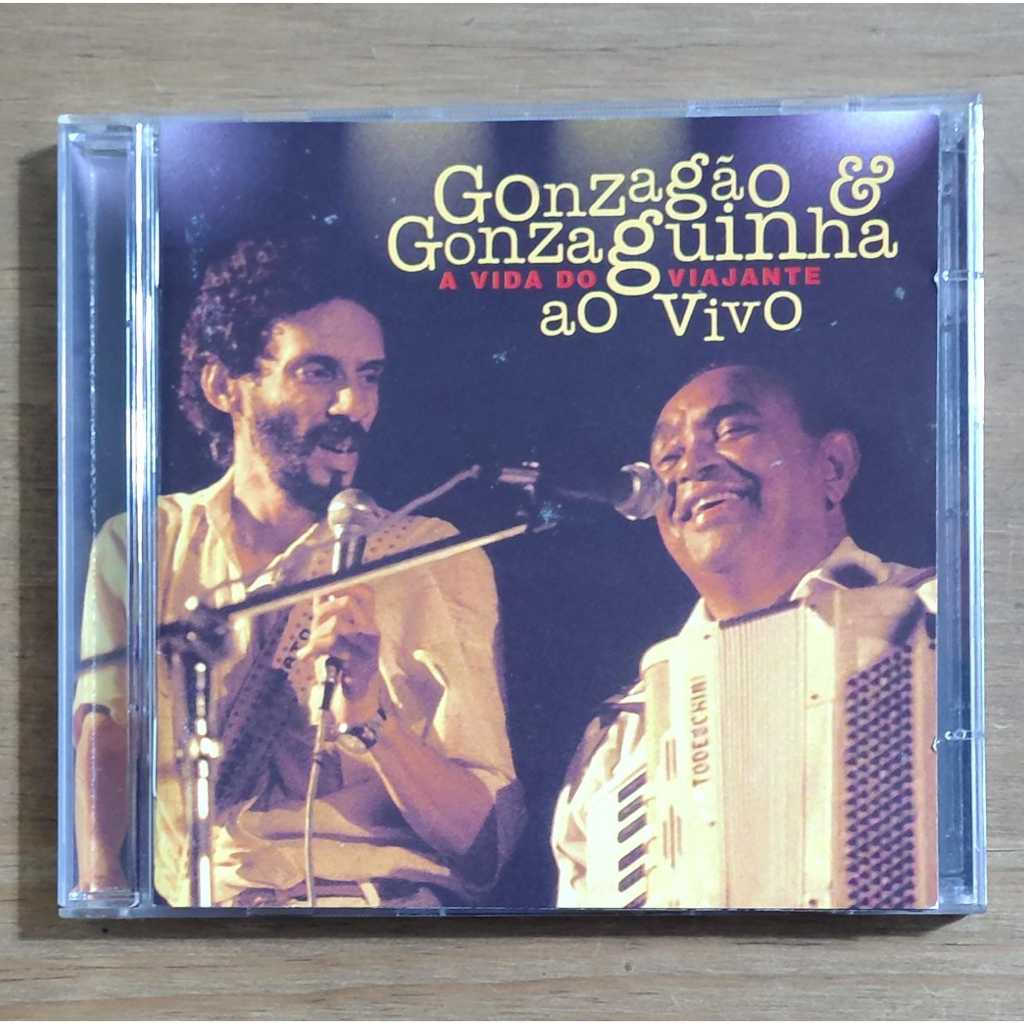 CD DUPLO- GONZAGÃO & GONZAGUINHA- A VIDA DO VIAJANTE AO VIVO
