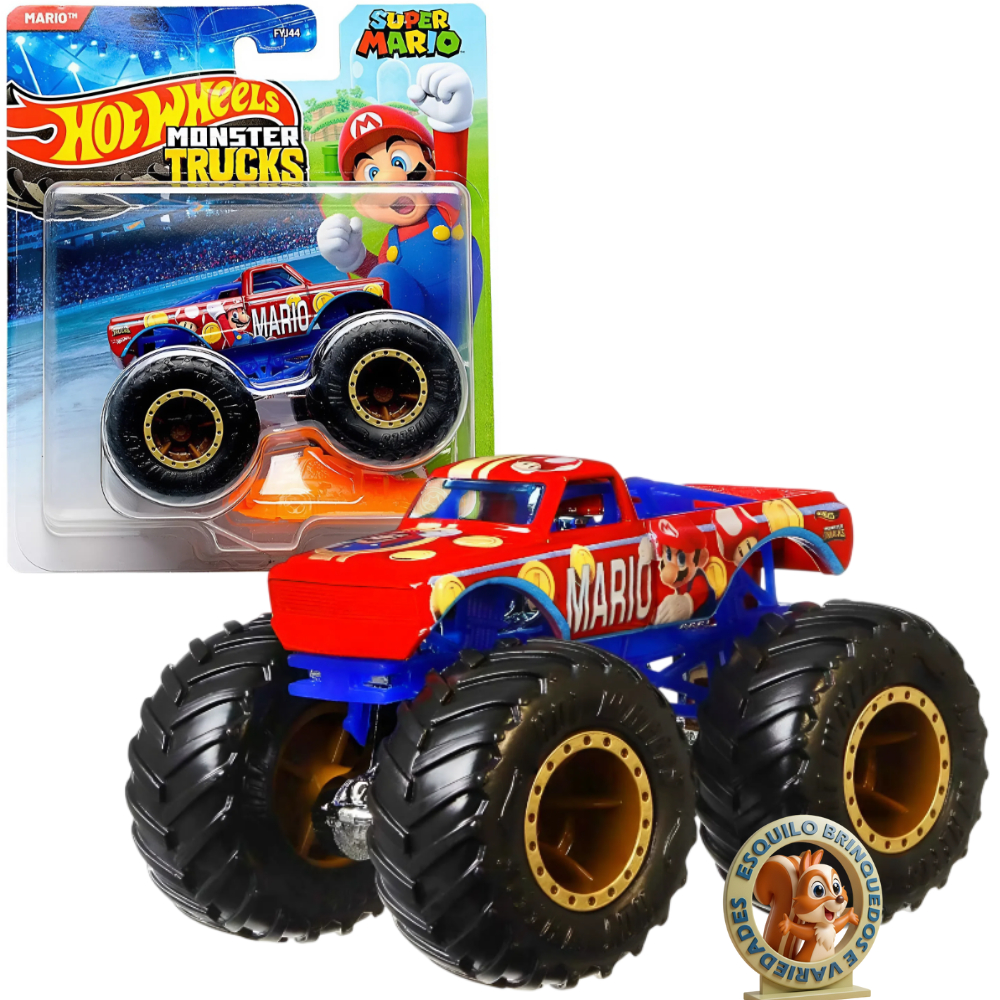 Hot Wheels Monster Trucks Flinstones Monster Trucks Fast And Furious Velozes e Furiosos Batmovel Super Mario