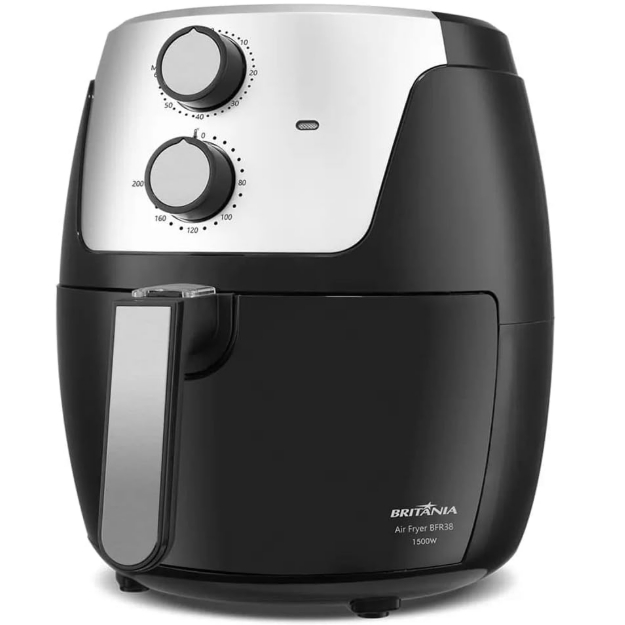 FRITADEIRA AIR FRYER BRITÂNIA 4,2L DURA MAIS 1500W BFR38
