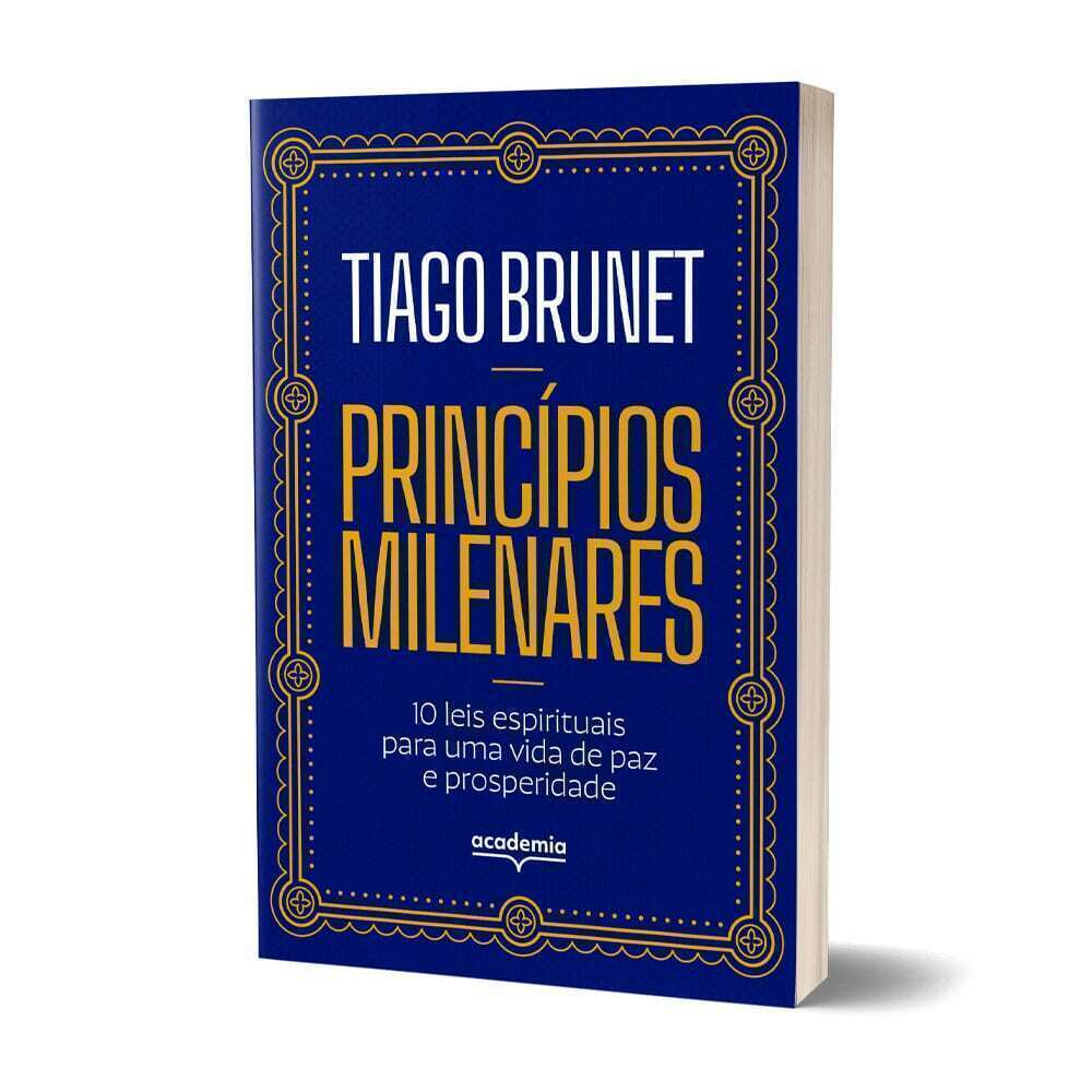 livro princípios milenares tiago brunet pronta entrega!