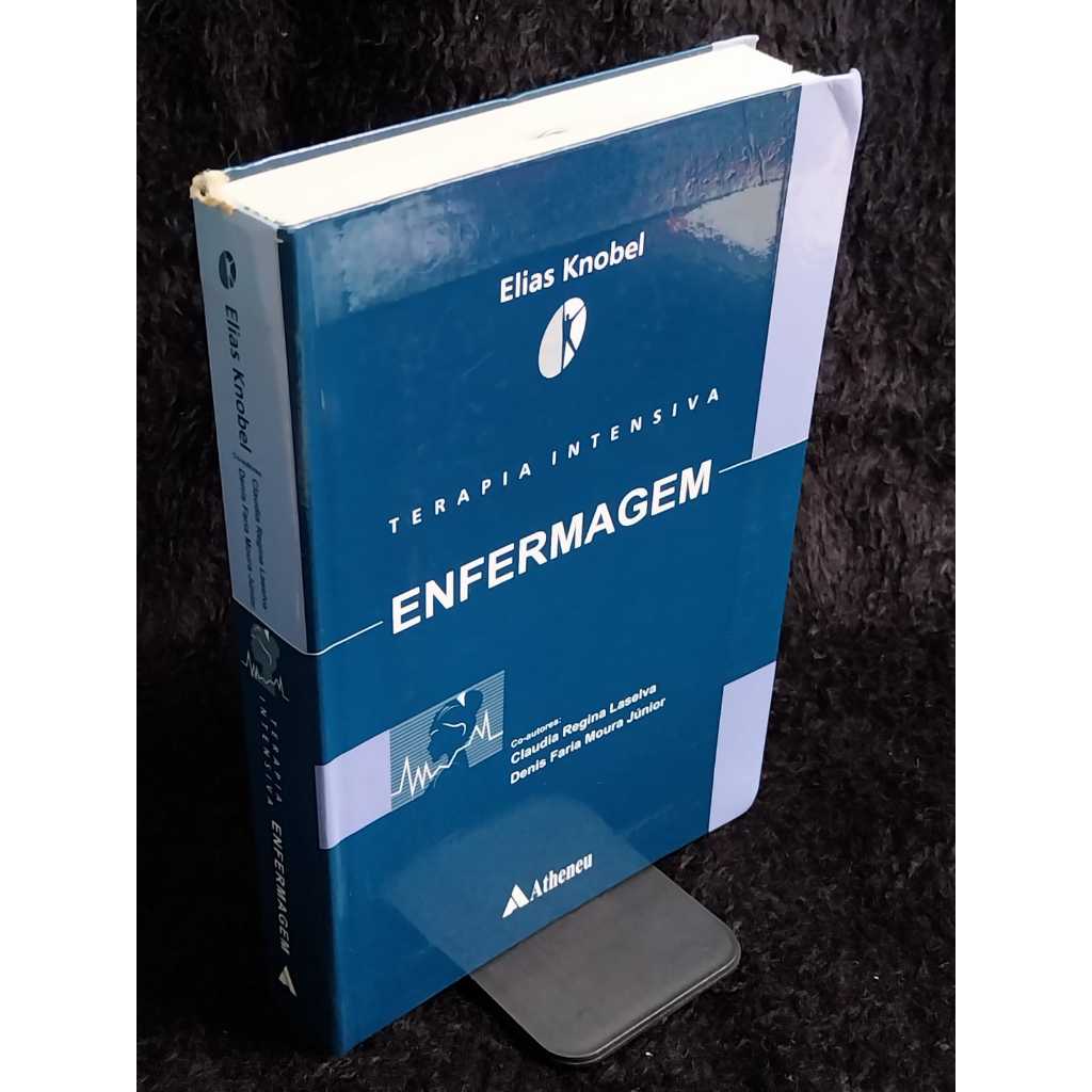Livro Terapia Intensiva enfermagem Sebo de Livros Usados Desapego de Livros Enfermagem
