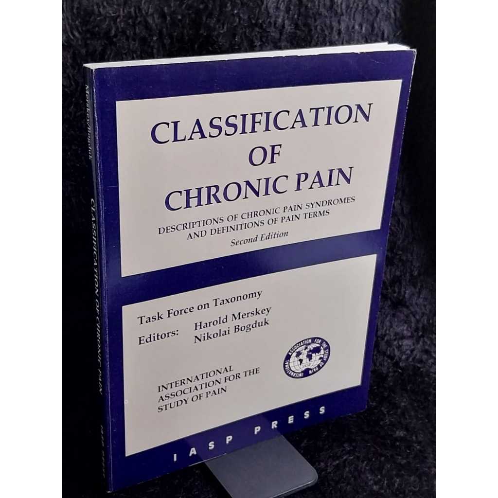 Livro Classification Of Chronic Pain Enfermagem Sebo de Livros Usados Desapego Livros em Inglês
