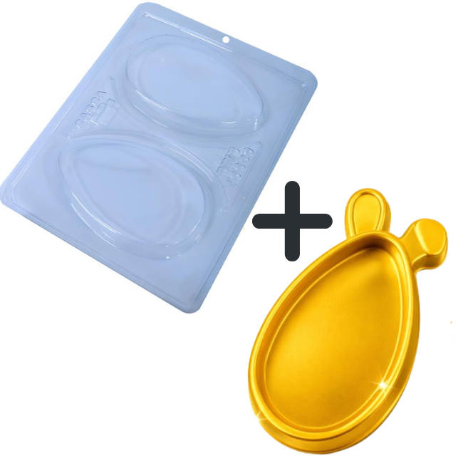 Kit Forma Chocolate Tablete Ovo Liso BWB 10630 + Caixa Tablete 14420 – Lançamento Páscoa 2026