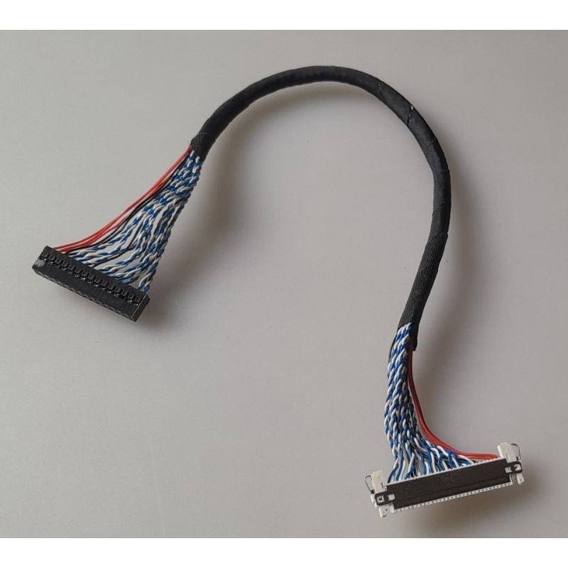 Cabo flex lvds monitor concórdia c66
