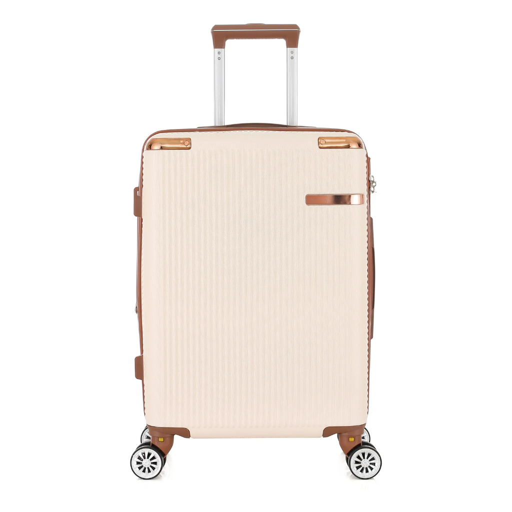 mala de bagagem 10kg camada de expansão dupla de zipper 360 ° 4 rodas bloqueio de senha anti manga ABS novo modelo em Oferta na Shopee