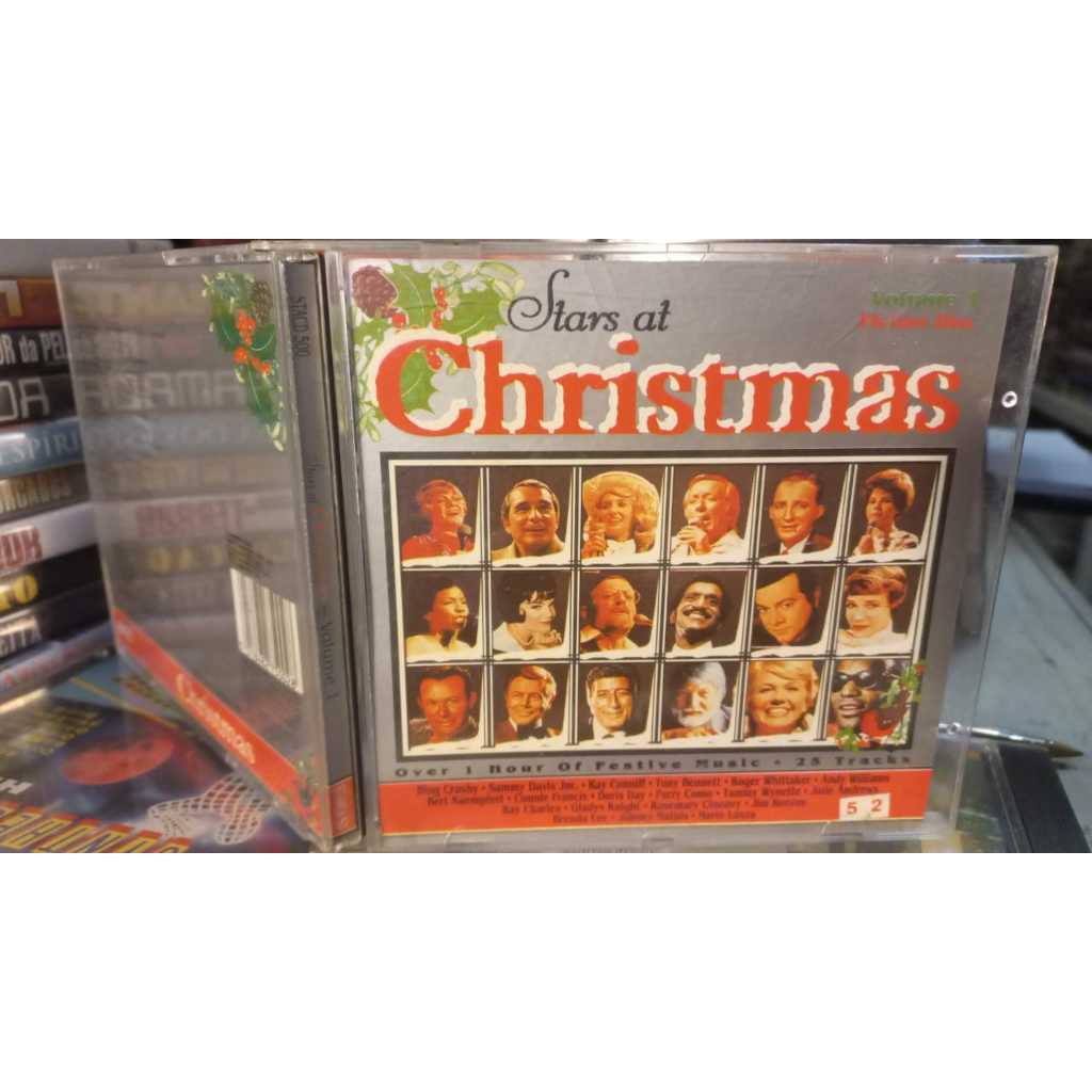 Cd Stars At Christmas- Vol1- Imp Excelente Bing Crosby sammy davis conniff doris day johnny mathis ray charles perry com