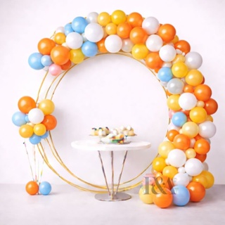 Kit 200 Baloes Tema Minha primeira volta ao sol Azul + Amarelo + Branco + Laranja - Artigo de Festa em Oferta na Shopee