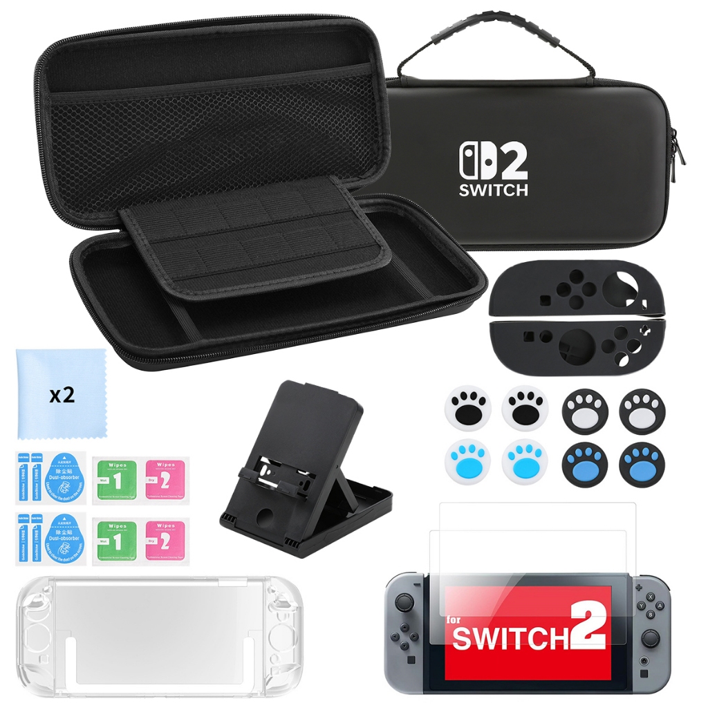 Estojo Case Capa Bolsa De Proteção e Transporte Para Nintendo Switch 2 Padrão e Oled