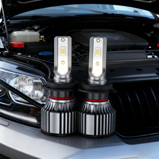 Lâmpada LED Carro 5000LM Dissipação Cobre e Alumínio - Compatível H1 H4 H7 H8 H9 H11 em Oferta na Shopee