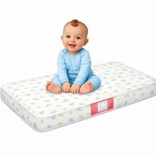 PROMOÇÂO Colchao de Berço 130x60x7 D18 Impermeável Respiravel Selo Inmetro Bejamin Moises em Oferta na Shopee