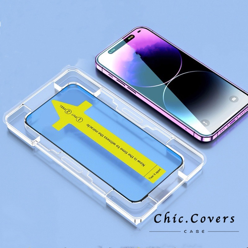 Película de Vidro de Tela Inteira Alta Definição Fácil de Aplicar, Compatível com iPhone 11 12 13 14 16 17 Pro Max XR em Oferta na Shopee