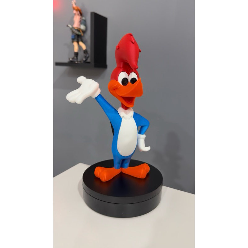 Pica-Pau em impressão 3d | 23cm de altura