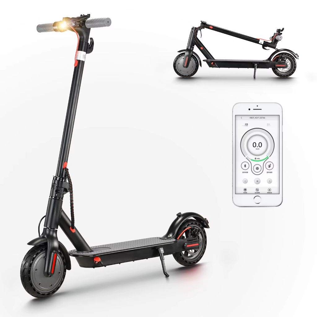 Patinete Elétrico Adulto Dobrável 30Km Autonomia – Leve, Econômico e Prático V6