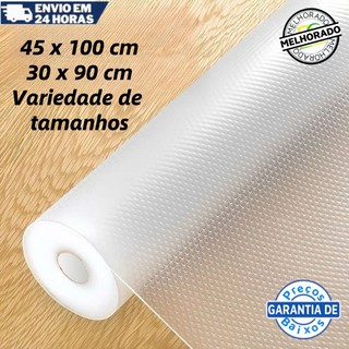 Forro Antiderrapante Para ArmáRio, Gaveta, Geladeira E Guarda Roupas- Transparente