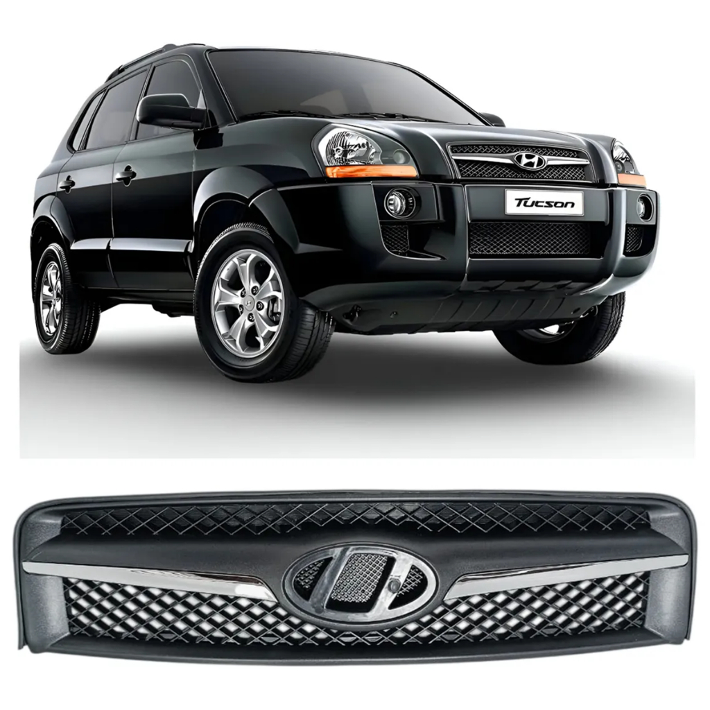 Grade Superior Dianteira Tucson 2005 2006 2007 2008 2009 2010 2011 2012 2013 2014 2015 2016 Novo