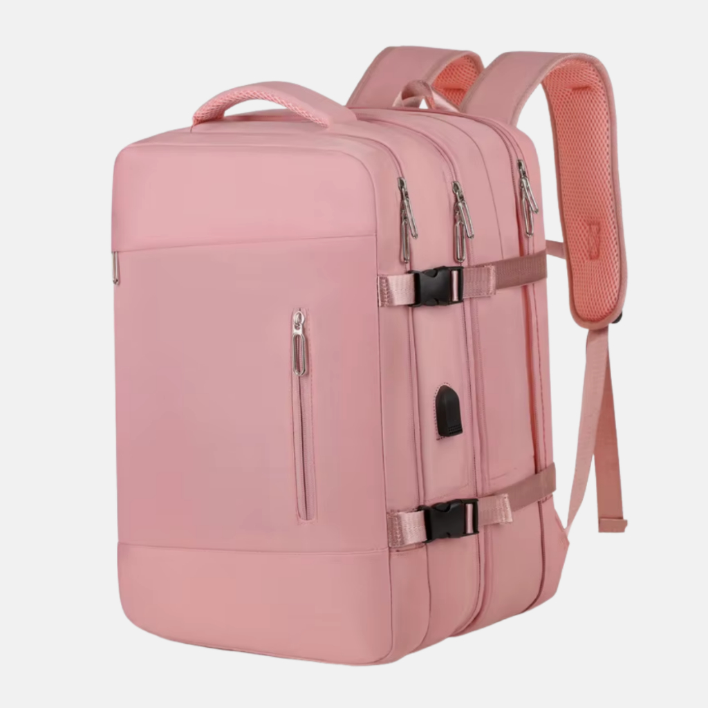 Mochila Expansível Moderna Resistente para Faculdade Trabalho Viagem Premium Executiva Reforçada